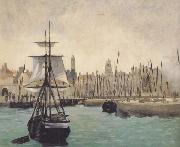 Le Port de Calais (mk40), Edouard Manet